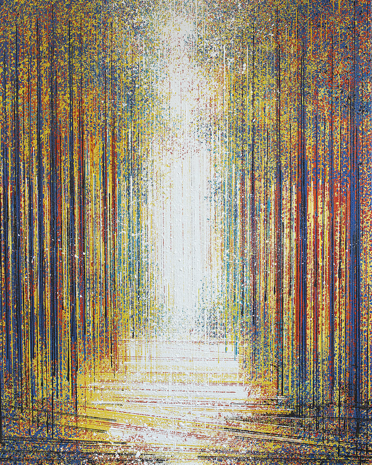 Trees In Warm Evening Light Marc Todd