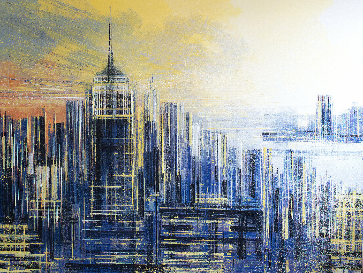 New York - Manhattan At Sunset Marc Todd