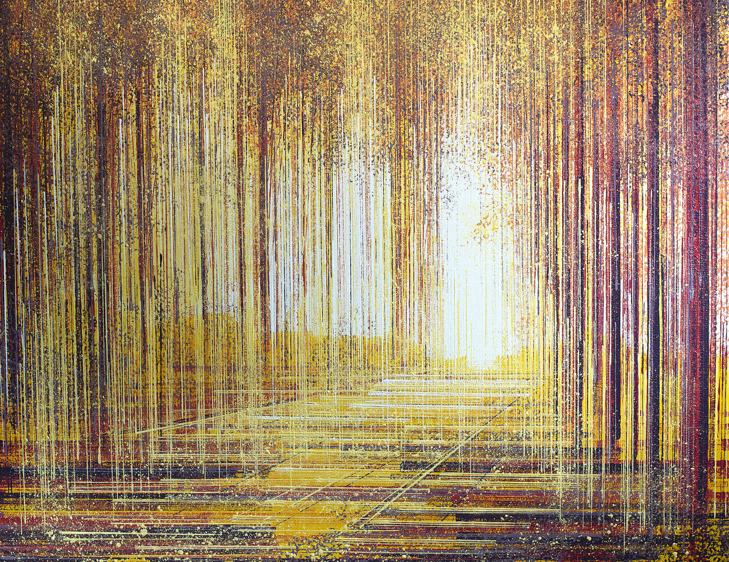 Forest Path In Autumn Marc Todd