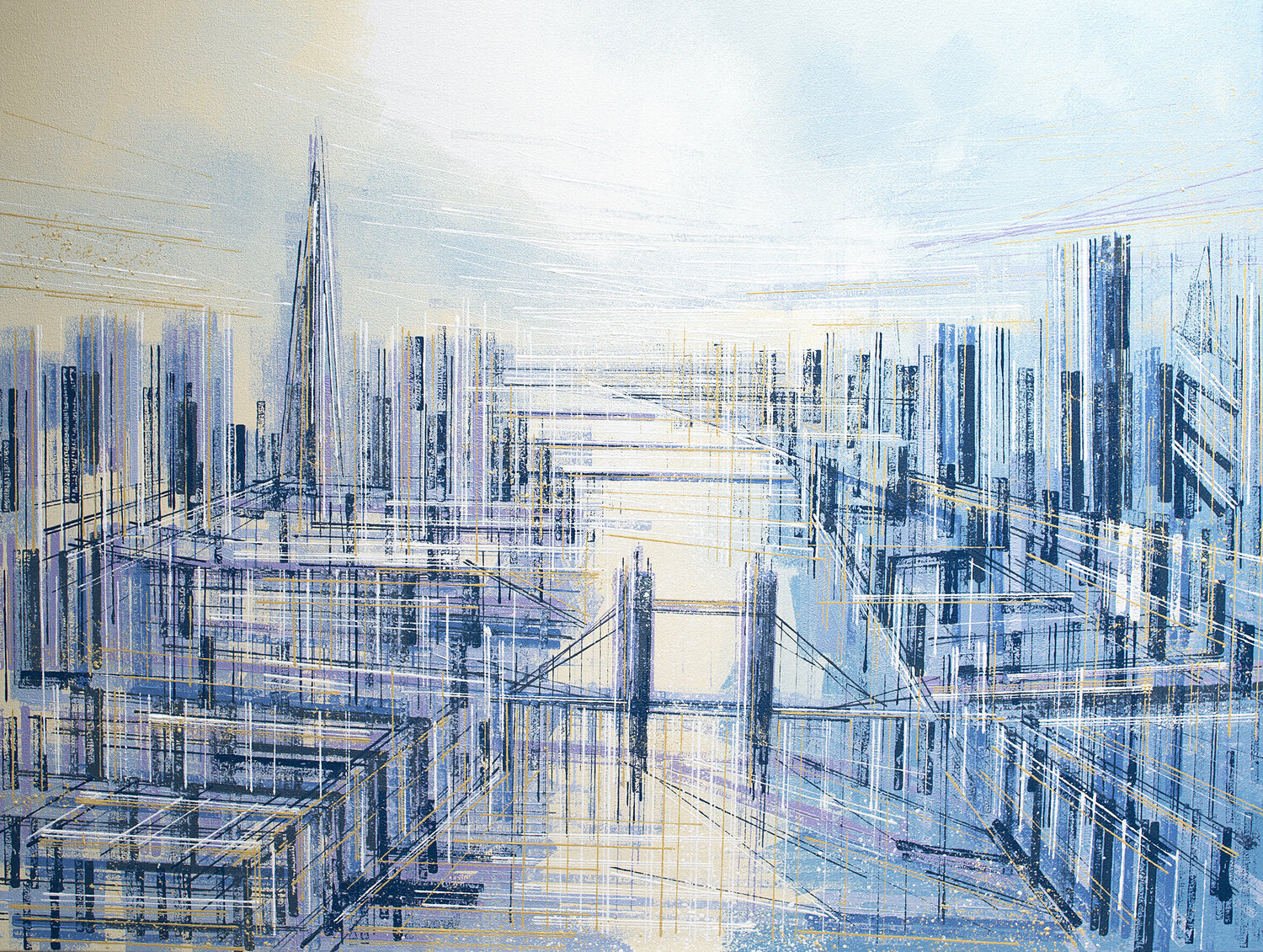 London In Pale Light Marc Todd