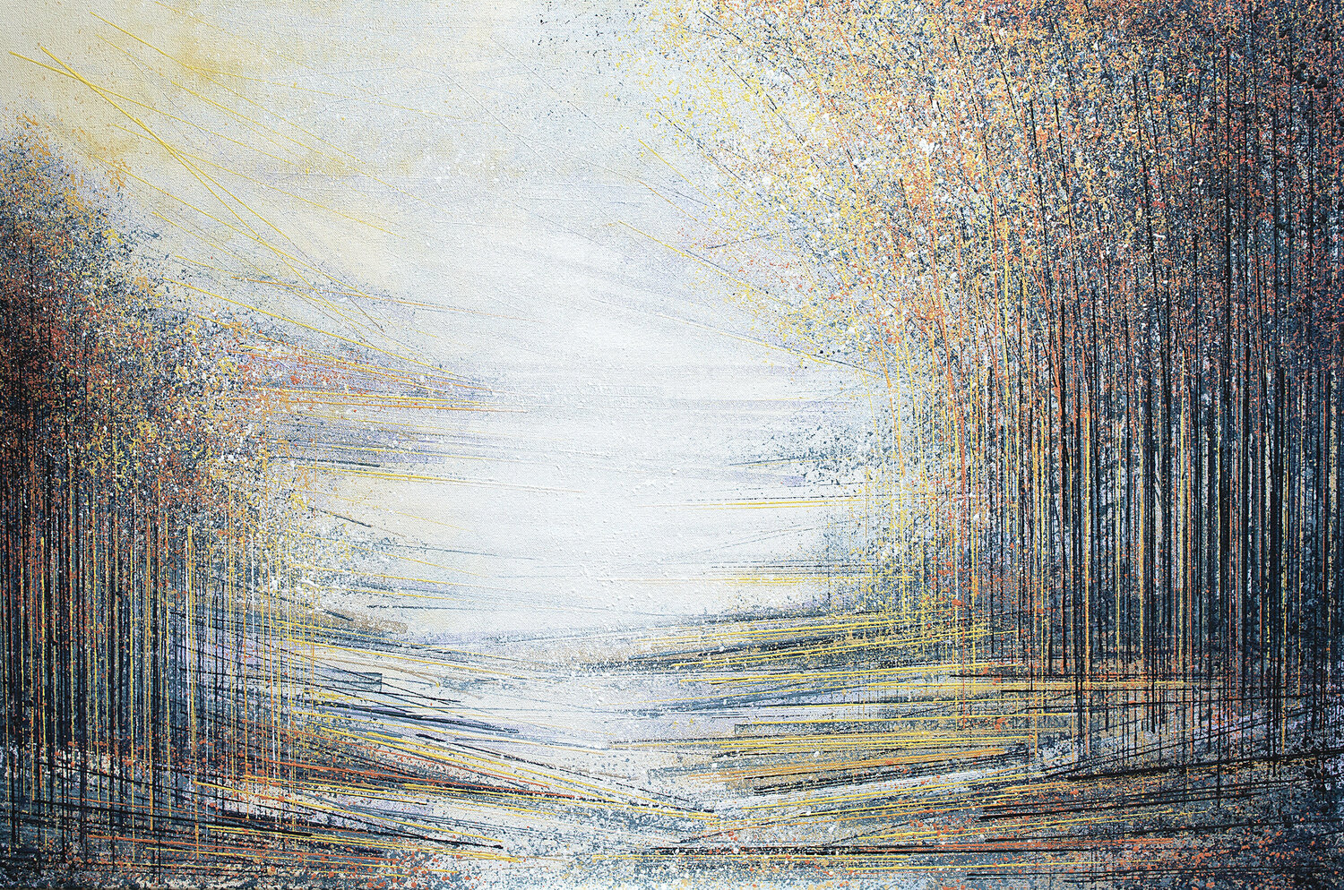 Autumn Trees At Sunset Marc Todd