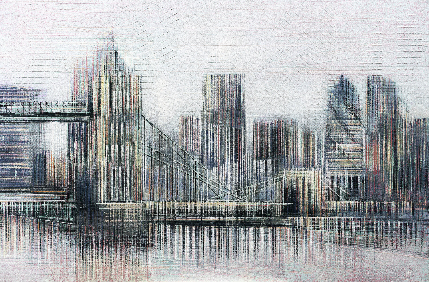 London In Hazy Light Marc Todd