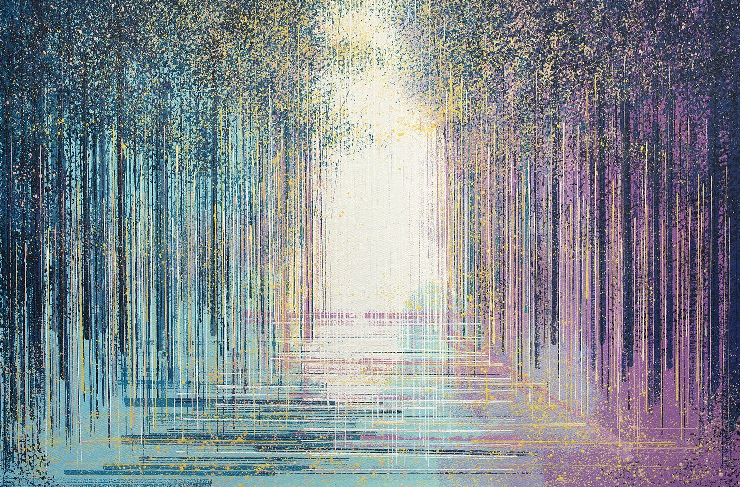 Atmospheric Light Through the Forest Marc Todd