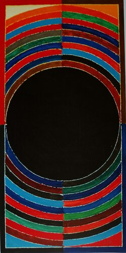 Bindu, Lithographie originale signée van Sayed Haider Raza, Afdruk te koop op Singulart