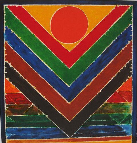 Arbre et Bindu van Sayed Haider Raza, Afdruk te koop op Singulart