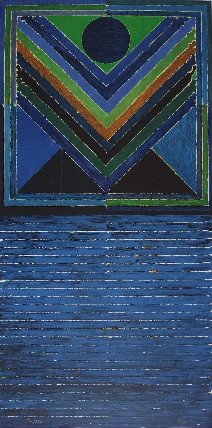 Arbre Sayed Haider Raza Print for sale