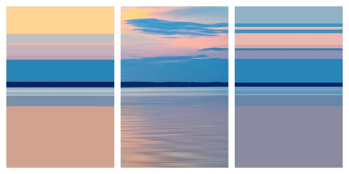 TP Tryptych von Serge Hamad, Malerei kaufen auf Singulart