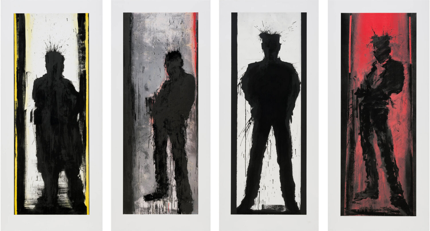 Standing Shadowman (Complete Set) Richard Hambleton Édition à vendre