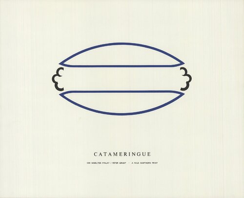 Catameringue von Ian Hamilton Finlay, Druck kaufen auf Singulart