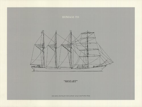 Homage to Mozart von Ian Hamilton Finlay, Druck kaufen auf Singulart