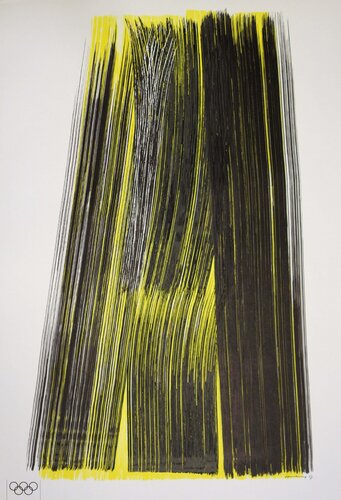 Composition von Hans Hartung, Druck kaufen auf Singulart