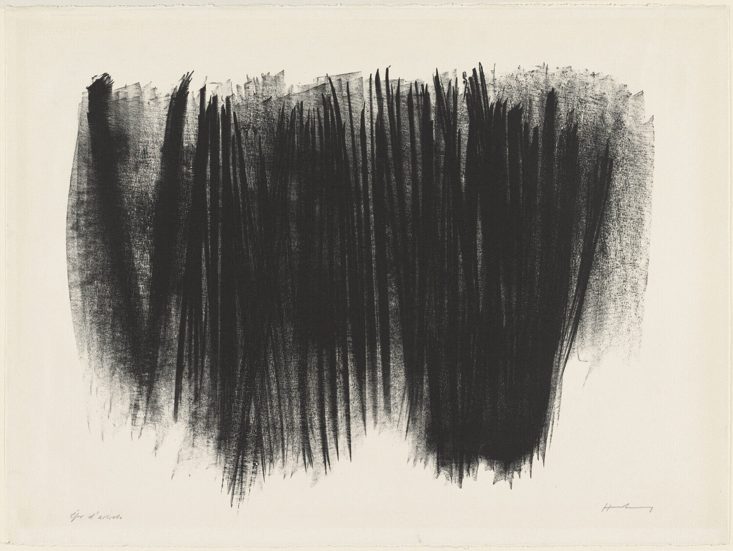 L 73 Hans Hartung Afdruk te koop