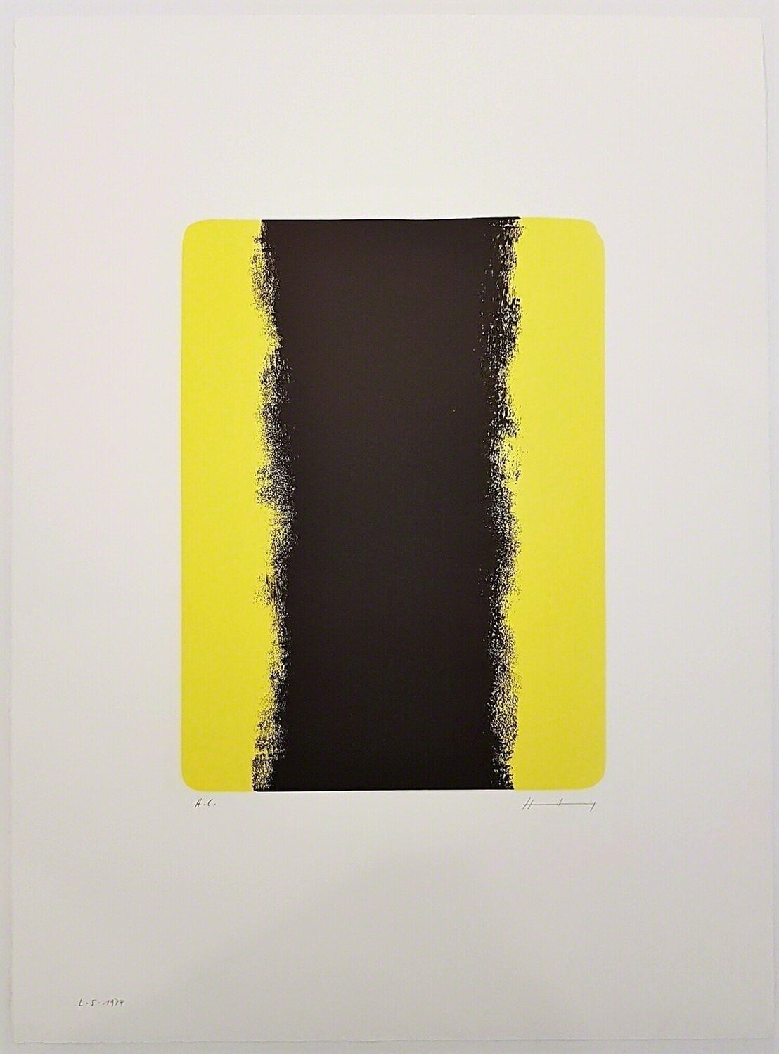 L-5-1974 Hans Hartung Print for sale