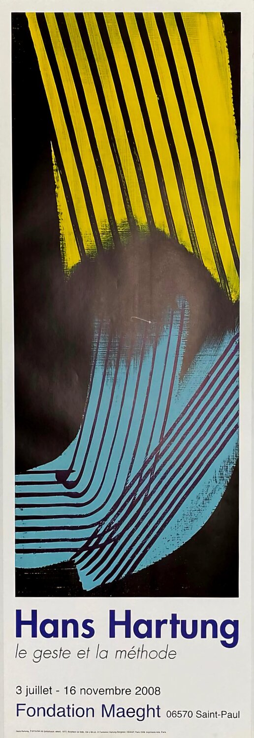 T1973-E44 Hans Hartung Stampa in vendita