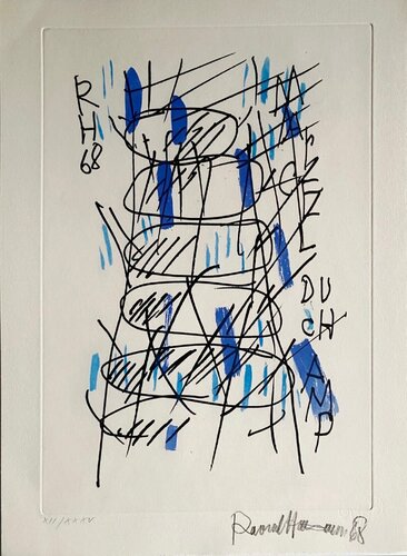 Marcel Duchamp by Raoul Hausmann, Print for Sale on Singulart
