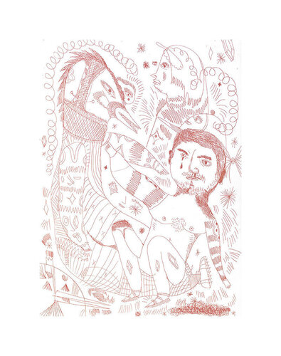 Naked embrace by Jaime Hayon, Print for Sale on Singulart