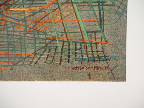 Composition von Maria Helena Vieira da Silva, Druck kaufen auf Singulart