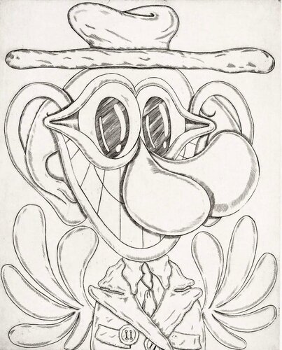 Piccaresque by Baldur Helgason, 종이 for Sale on Singulart