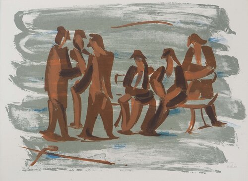 Silhouettes de marins van Jean Hélion, Afdruk te koop op Singulart