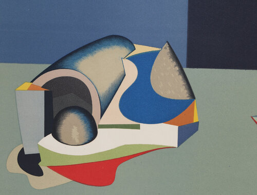 Composition van Jean Hélion, Afdruk te koop op Singulart