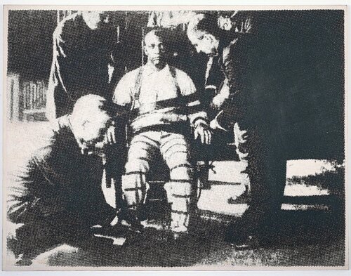 Execution by Maxwell Hendler, Painting for Sale on Singulart
