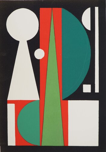Ouverture de Auguste Herbin, Impresión a la venta en Singulart