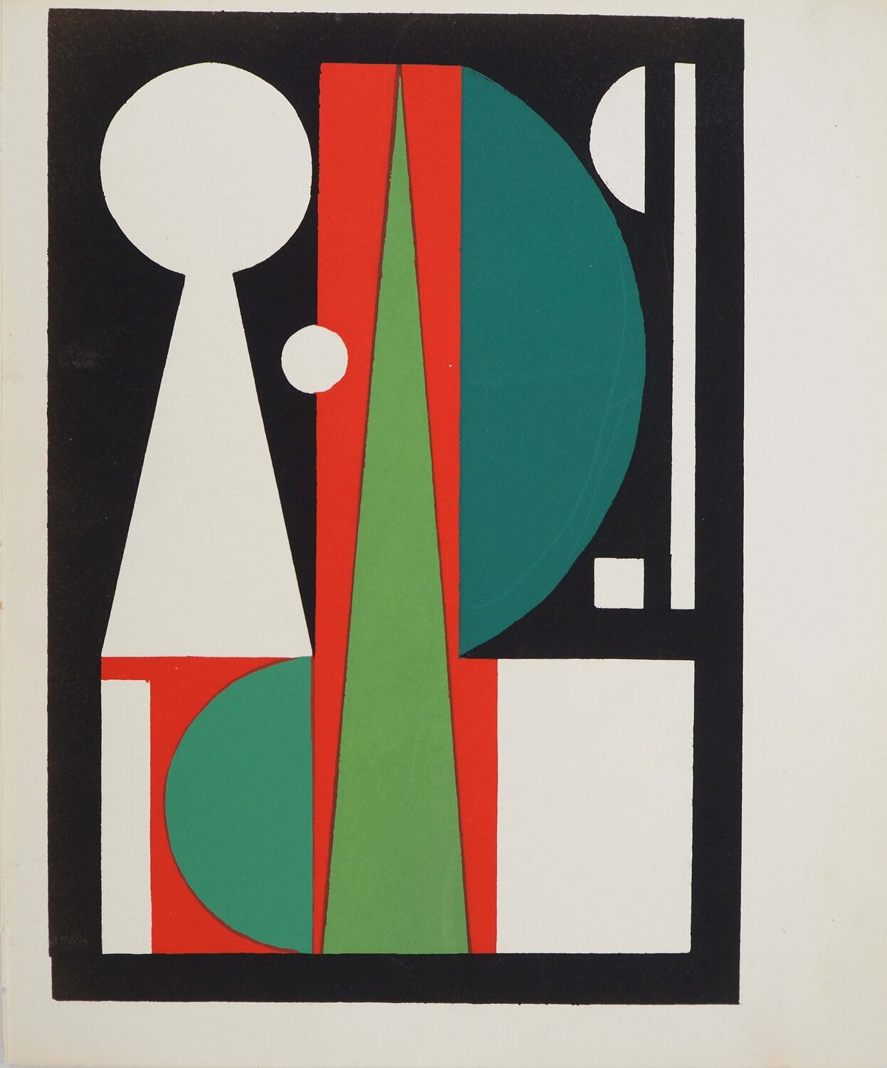 Ouverture Auguste Herbin Print for sale