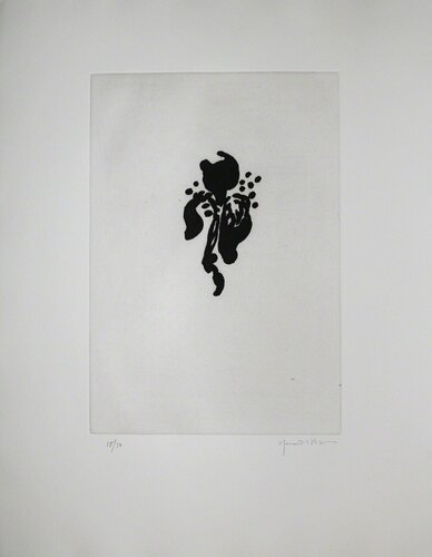 Iris negre I (Black Iris I) by Joan Hernández Pijuan, Print for Sale on Singulart