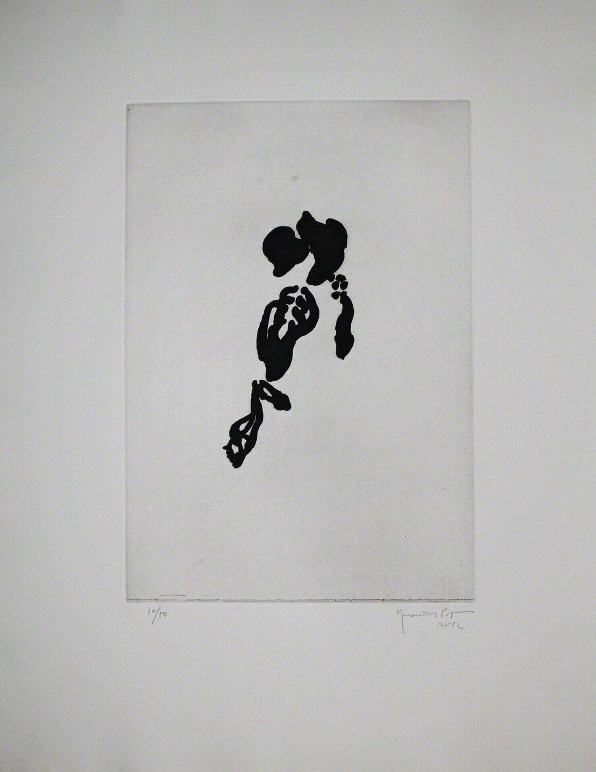 Iris negre II (Black Iris II) Joan Hernández Pijuan