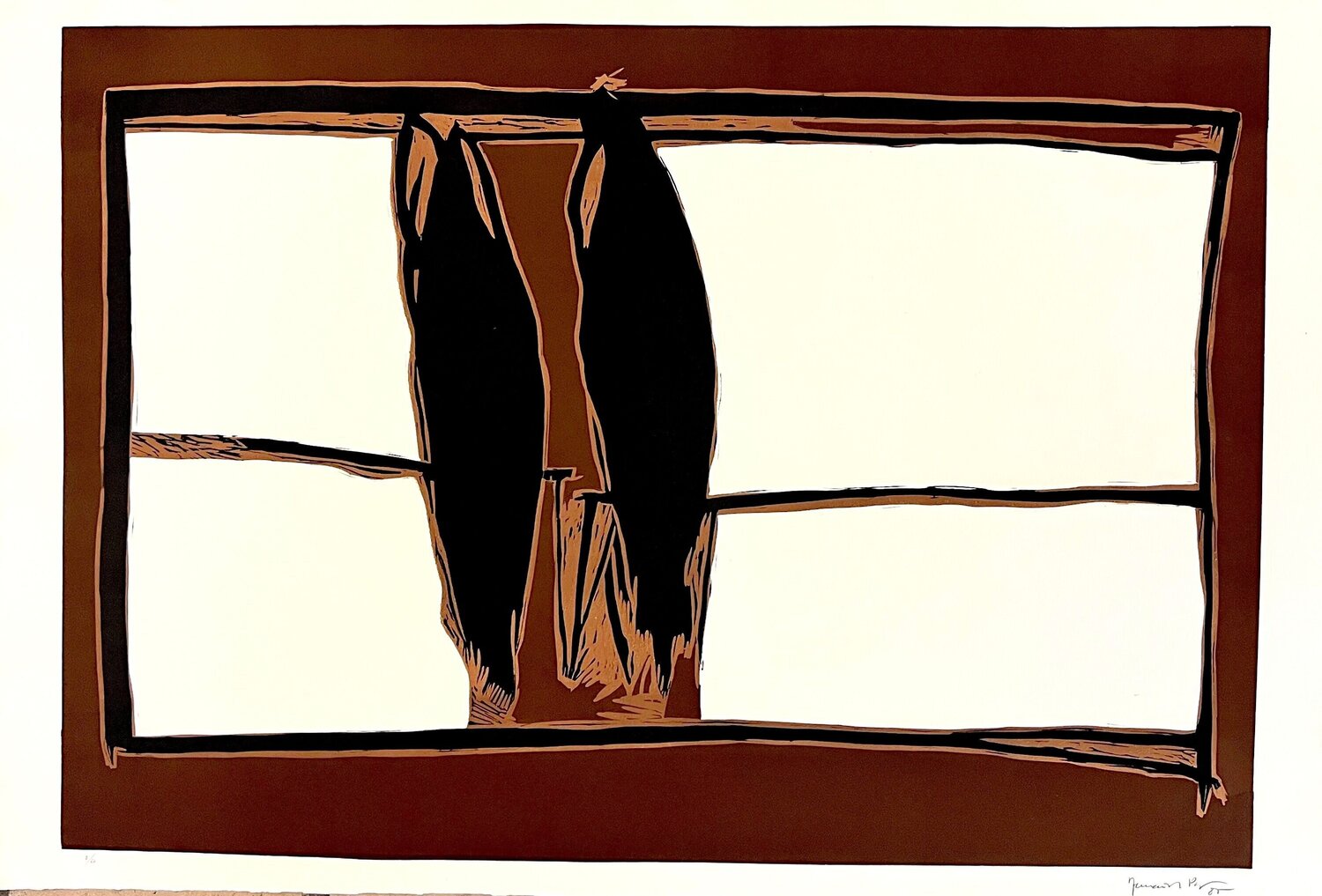 Des de la finestra / From the window Joan Hernández Pijuan Druck zu verkaufen