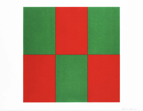 Verde y Rojo (Green & Red) van Carmen Herrera, Afdruk te koop op Singulart