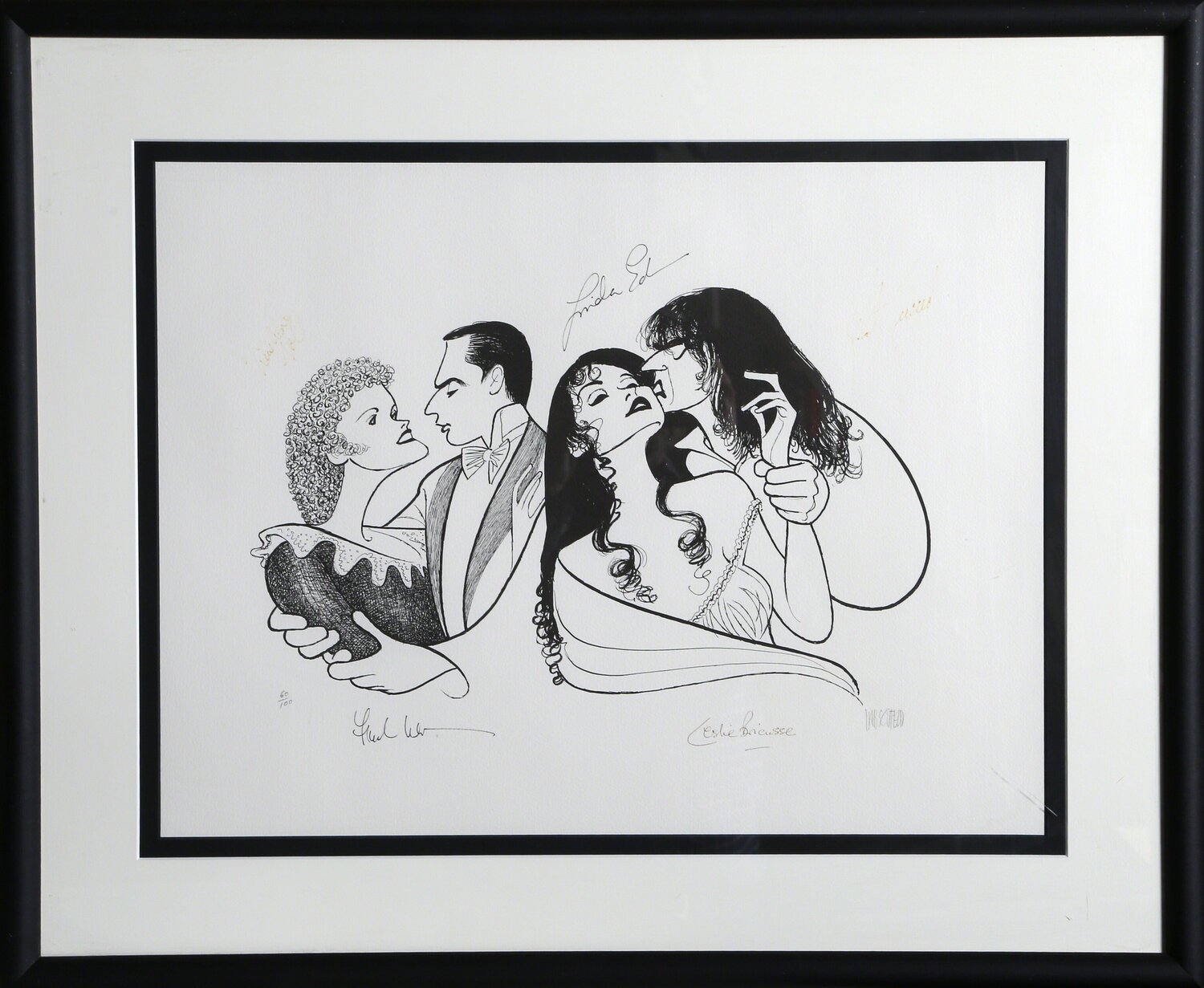 Dr. Jekyll and Mr. Hyde Al Hirschfeld Druck zu verkaufen