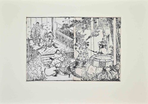 Chinsetsu Yumiharizuki (Strange Tales of the Moonbow) by Katsushika Hokusai, Print for Sale on Singulart