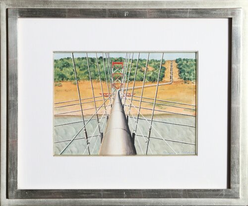 Pipeline par Clarence Holbrook Carter, Œuvre sur papier en vente sur Singulart