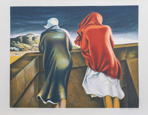 Down by the River by Clarence Holbrook Carter, Print for Sale on Singulart