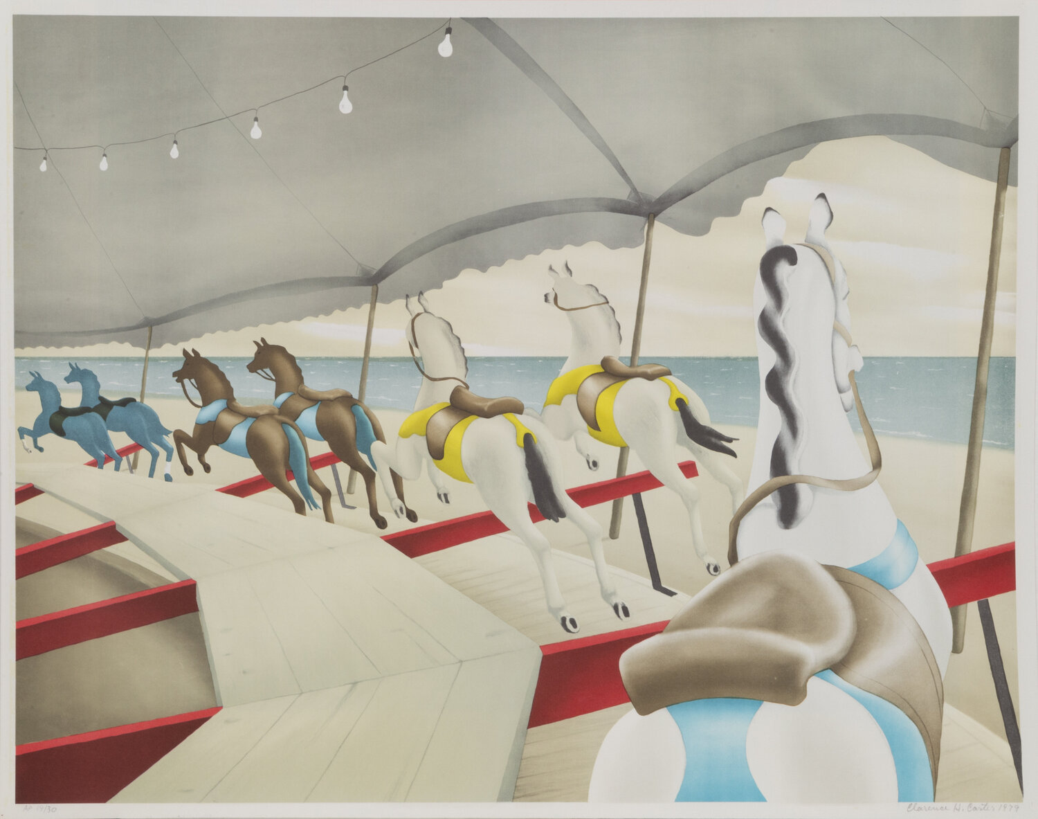 Carousel by the Sea Clarence Holbrook Carter
