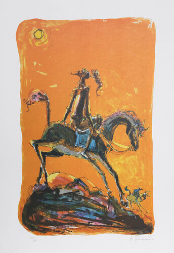 Don Quixote 2 von Alvin Hollingsworth, Druck kaufen auf Singulart