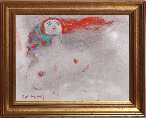 Nude Woman by Alvin Hollingsworth, 회화 for Sale on Singulart