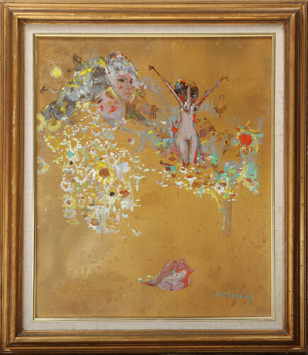 Garden Dreamscape by Alvin Hollingsworth, 회화 for Sale on Singulart