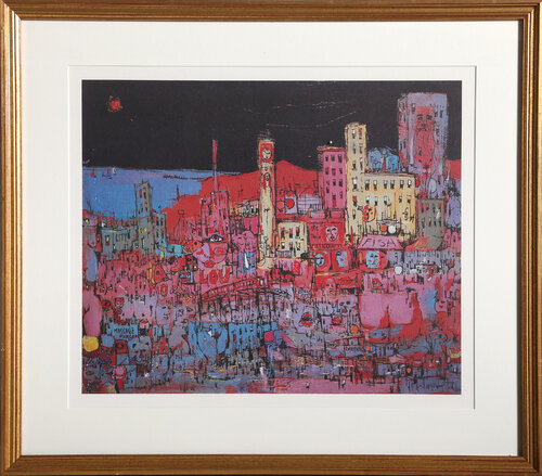 Cityscape von Alvin Hollingsworth, Druck kaufen auf Singulart