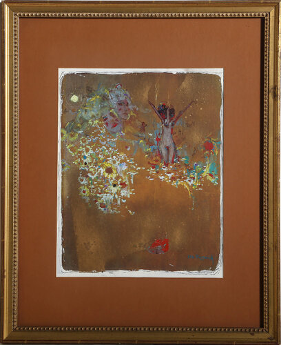 Golden Dreamscape by Alvin Hollingsworth, 版畫 for Sale on Singulart