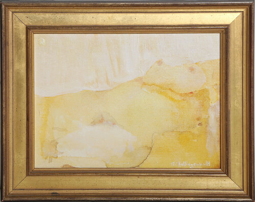 Gold Torso by Alvin Hollingsworth, Painting for Sale on Singulart