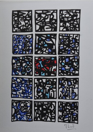 sans titre von Michel Liénard, Zeichnungen kaufen auf Singulart