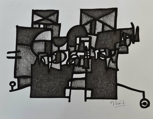 sans titre von Michel Liénard, Zeichnungen kaufen auf Singulart