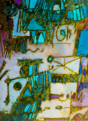 sans titre de Michel Liénard, Impresión a la venta en Singulart