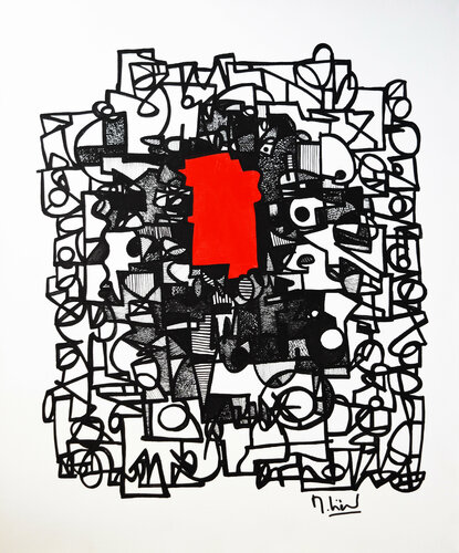 sans titre de Michel Liénard, Pintura a la venta en Singulart