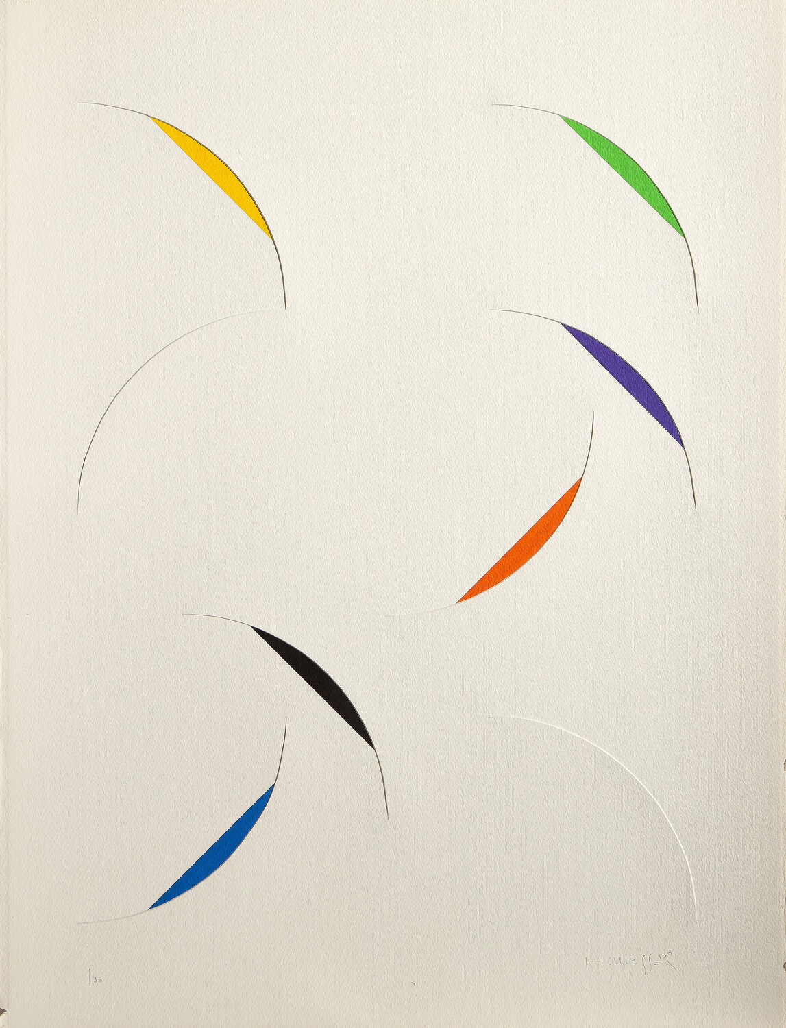 Kites in Sky Gottfried Honegger