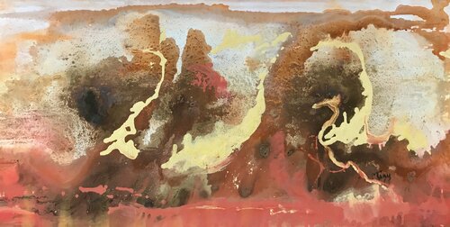 Never stop that flame van Tiny De Bruin, Schilderij te koop op Singulart