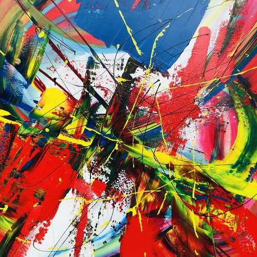 Power in you van Tiny De Bruin, Schilderij te koop op Singulart