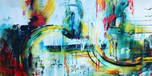 Drenthe landscape von Tiny De Bruin, Malerei kaufen auf Singulart